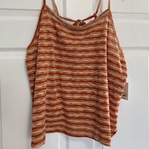 a.n.a. Square Neck Tank Top